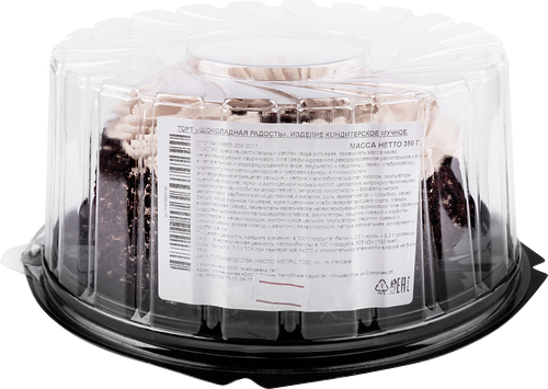 Торт ХЛЕБОЗАВОД №1 Шоколадная радость, 350г