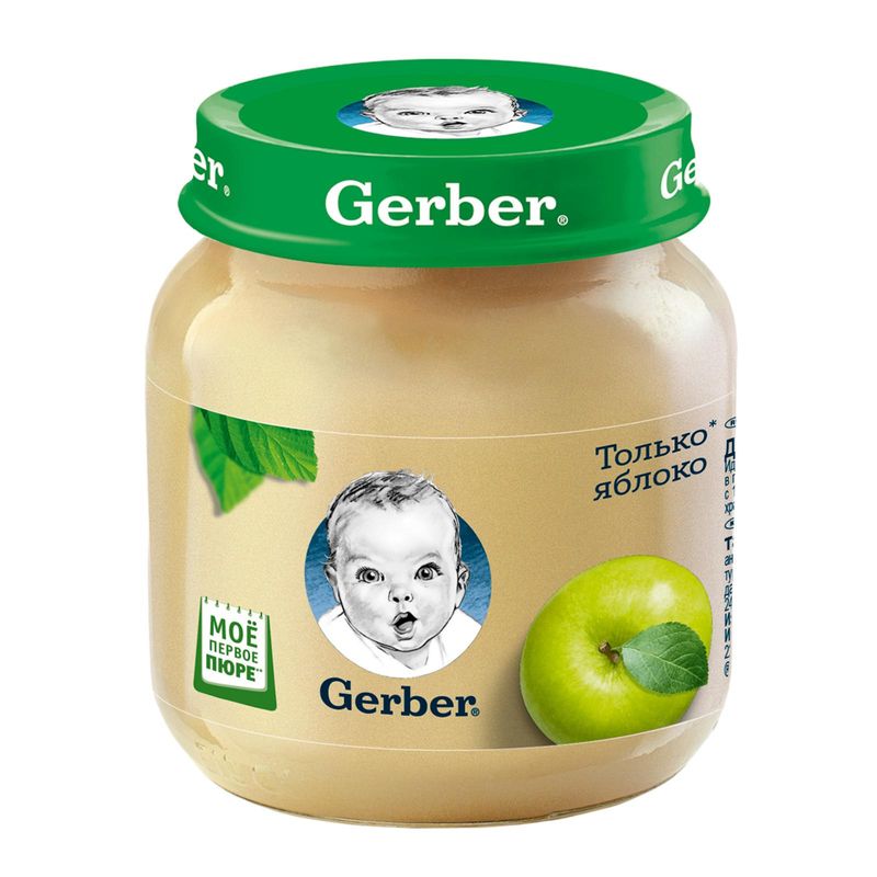 

Пюре Gerber со вкусом яблока 130 г