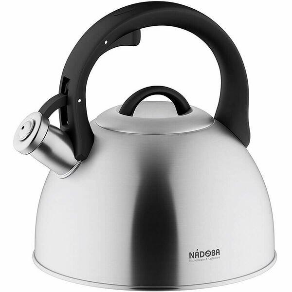 Чайник со свистком Nadoba Irma, 3 л, нержавеющая сталь