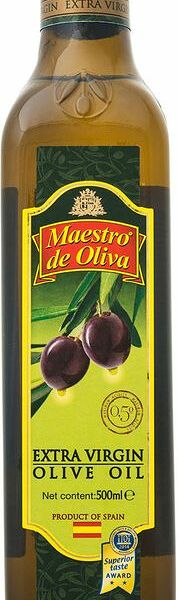 Масло оливковое Maestro de Oliva Extra Virgin нерафинированное 500 мл