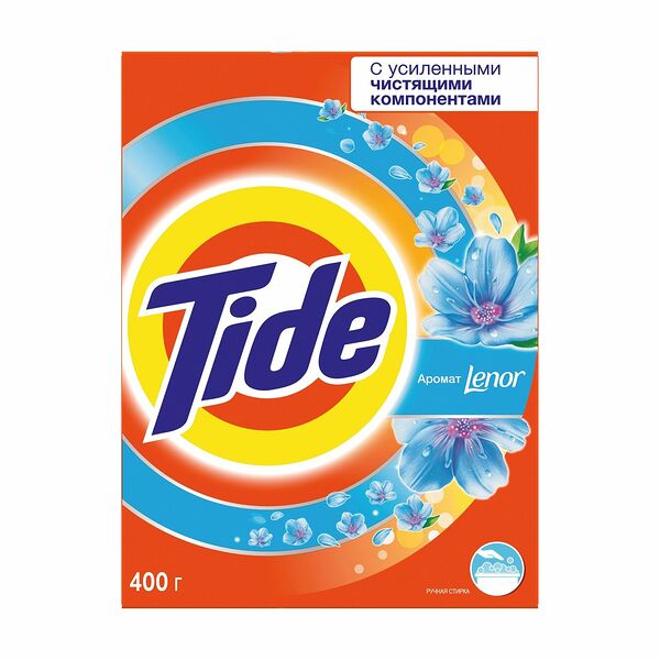 Порошок стиральный ручная стирка 2в1 Lenor (Ленор) эффект ТМ Tide (Тайд)