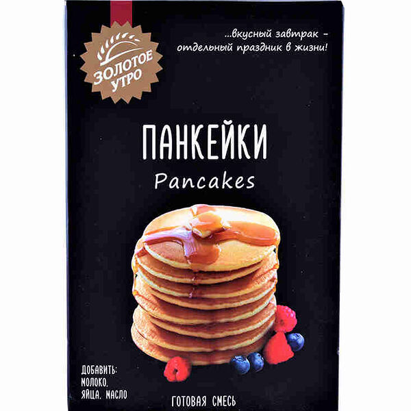 Смесь для выпечки Золотое утро Панкейки, 300г