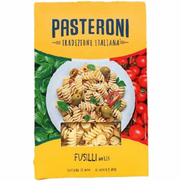 Макаронные изделия Fusilli №125 Pasteroni