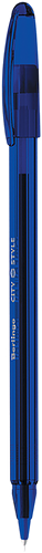 Ручка шариковая Berlingo City style синий, 0,7мм, Арт. CBp_70762