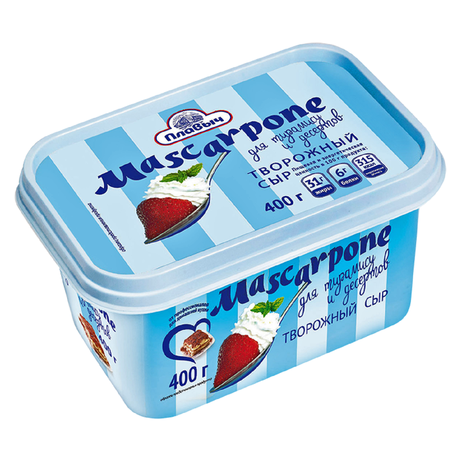 

Сыр творожный Плавыч маскарпоне 70% 400 г