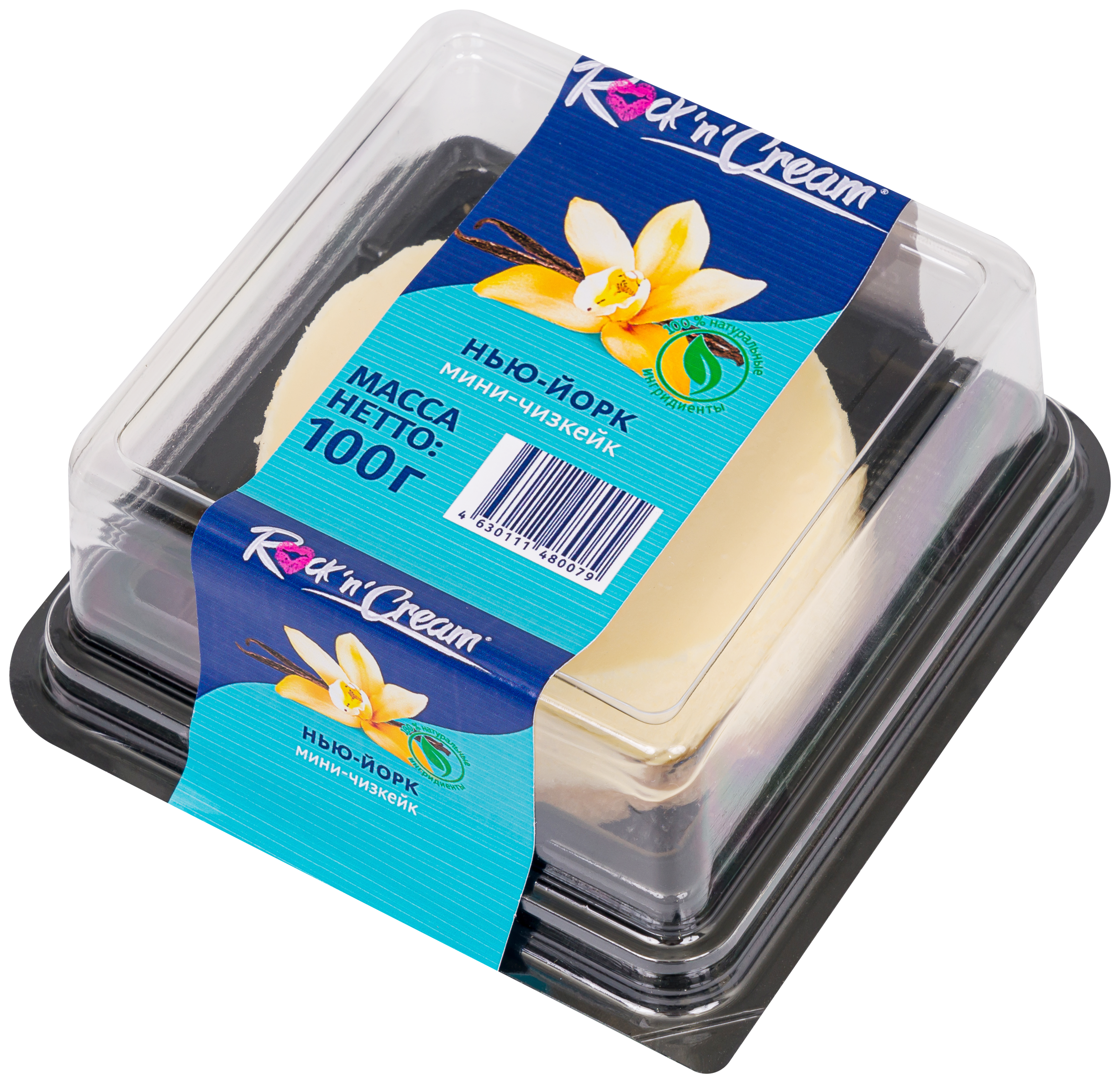 

Пирожное Rock'n'Cream Мини-чизкейк Нью-Йорк 100 г