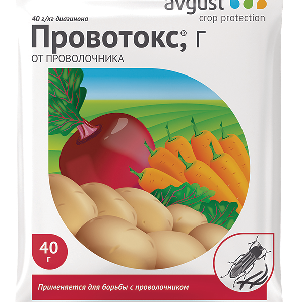 Средство от проволочника на картофеле AVGUST Провотокс, 40г