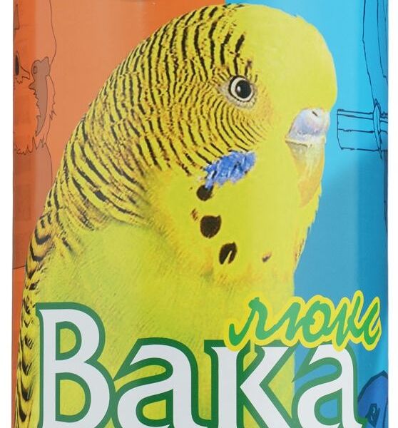 ВАКА Люкс корм для мелких и средних попугаев Злаковое ассорти