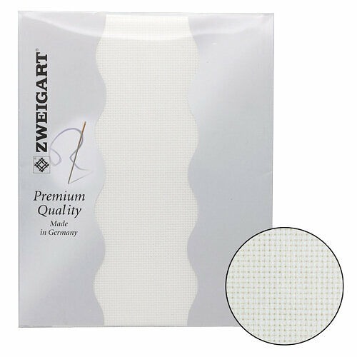 Канва в упаковке 3706/101 Stern-Aida 14ct (100% хлопок) 50х50см