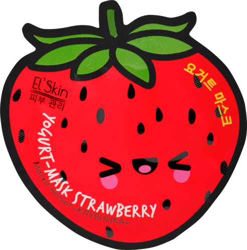 

Маска-йогурт для лица El'Skin Multifood клубника 10 г