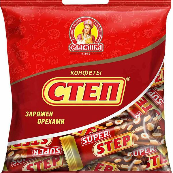 Конфеты Славянка Super Step