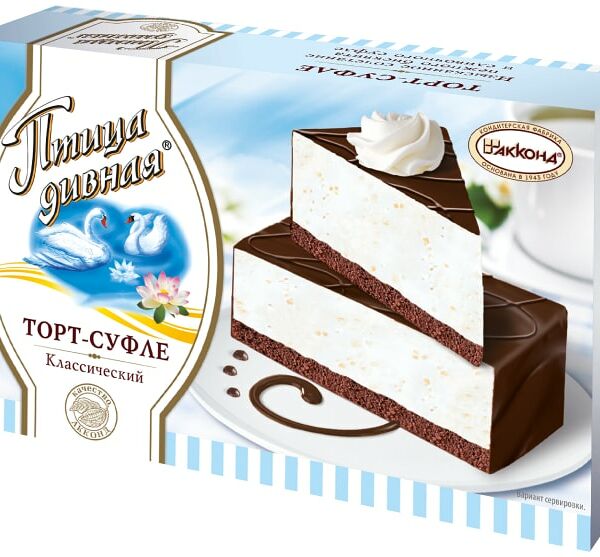 Торт-суфле Акконд Птица дивная 450г
