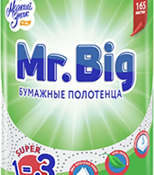 Полотенца бумажные Мягкий знак Mr.Big Extra