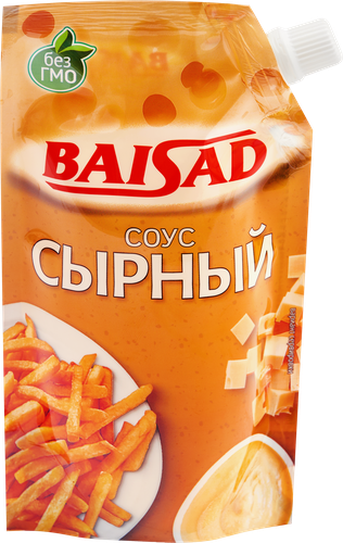 

Соус BAISAD Сырный на основе растительных масел, 230г