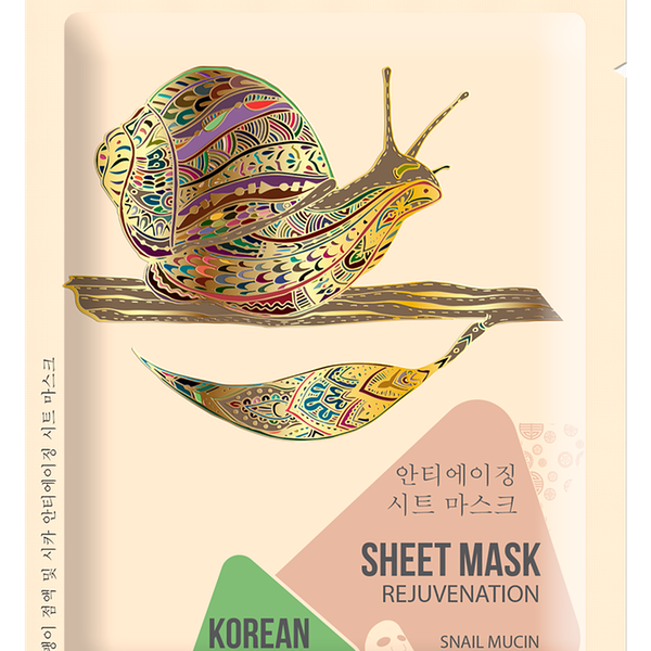 Маска тканевая для лица Shary Муцин улитки и центелла азиатская 1 шт