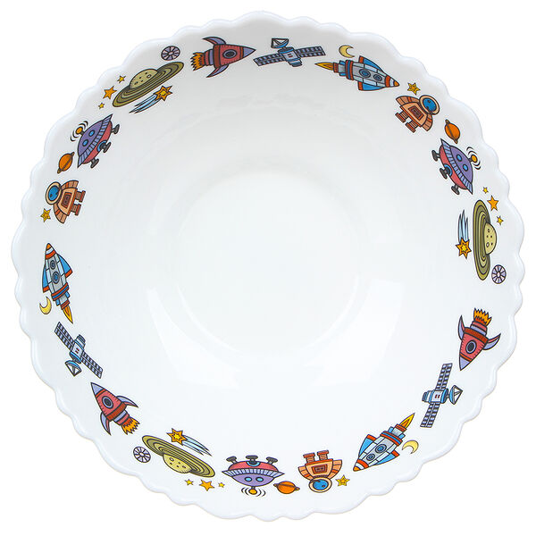 Millimi бабуся ягуся тарелка суповая 15см, опаловое стекло