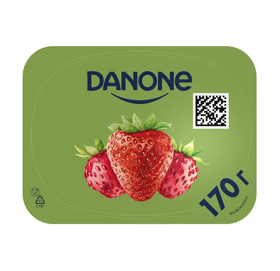 

Творожный продукт «Клубника, земляника» 3,6%, Danone, 170 г, Россия, БЗМЖ