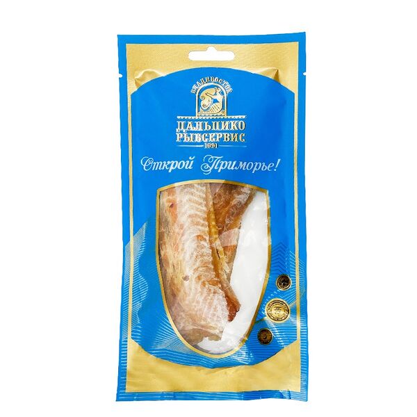 Камбала желтоперая сушено-вяленая Дальпико-Рыбсервис, филе-кусочки