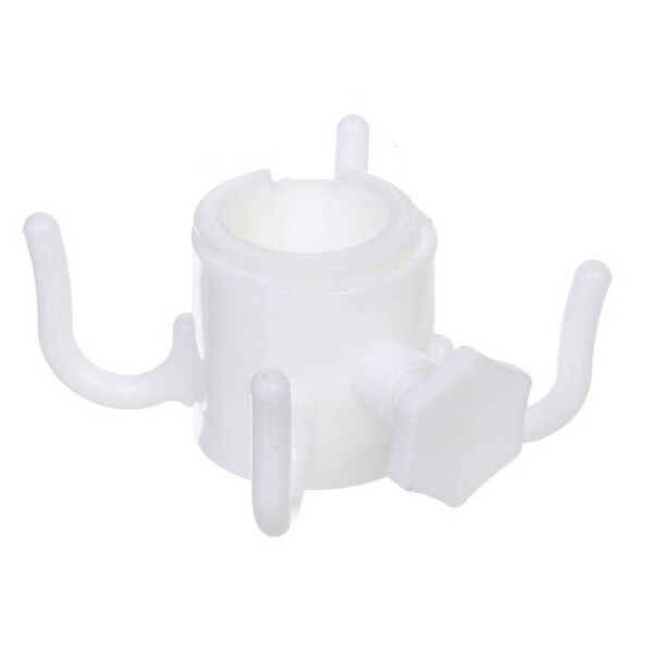 Держатель с крючками для пляжного зонта, белый