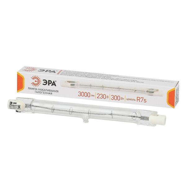 Лампа галогенная линейная ЭРА J118, R7s, 300 Вт, 230 В