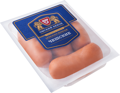 Шпикачки Омский Бекон Чешские вареные