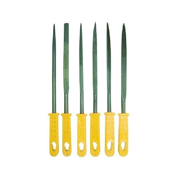 Набор надфилей BIBER Мастер, 160мм, 6шт