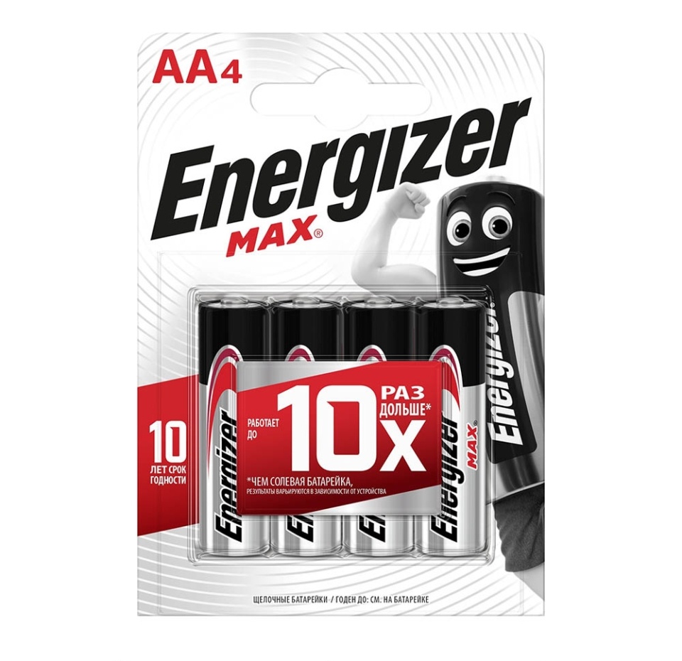 

Батарейки Energizer Max АА