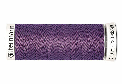 748277 Нить Sew-all для всех материалов, 200м, 100% п/э Gutermann(129 т.сиреневый)