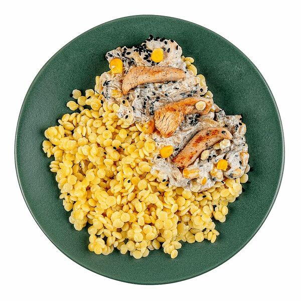 Птитим Шеф Перекрёсток с филе индейки, вешенками и кукурузой в сливочном соусе, 250 г