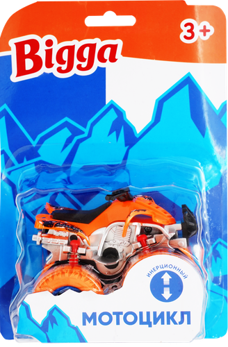 

Игрушка инерционная BIGGA Мотоцикл, 9см, Арт. 2109A163 в ассортименте