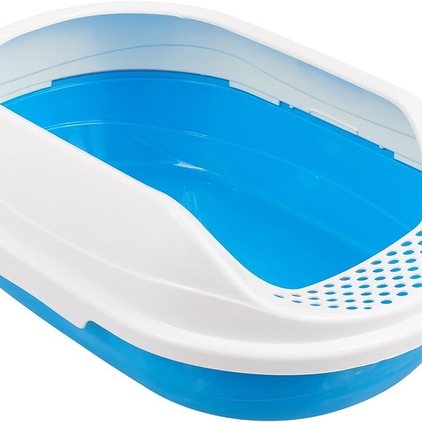 Triol P750 туалет для кошек овальный с бортом