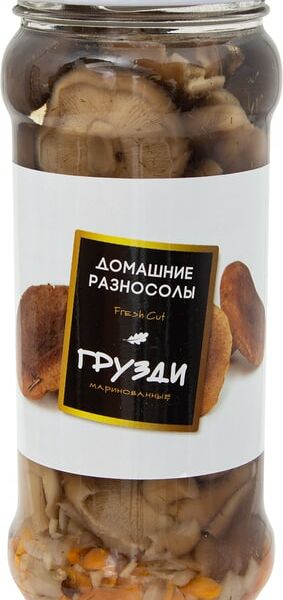 Грибы Домашние разносолы Грузди 580мл