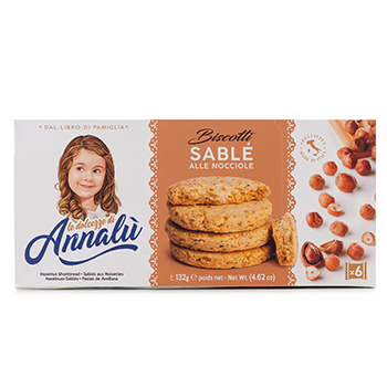 

Печенье песочное Annalu Sable с фундуком