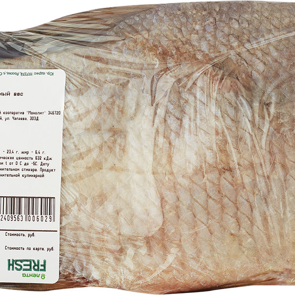 Лещ  отборный вяленый вес 