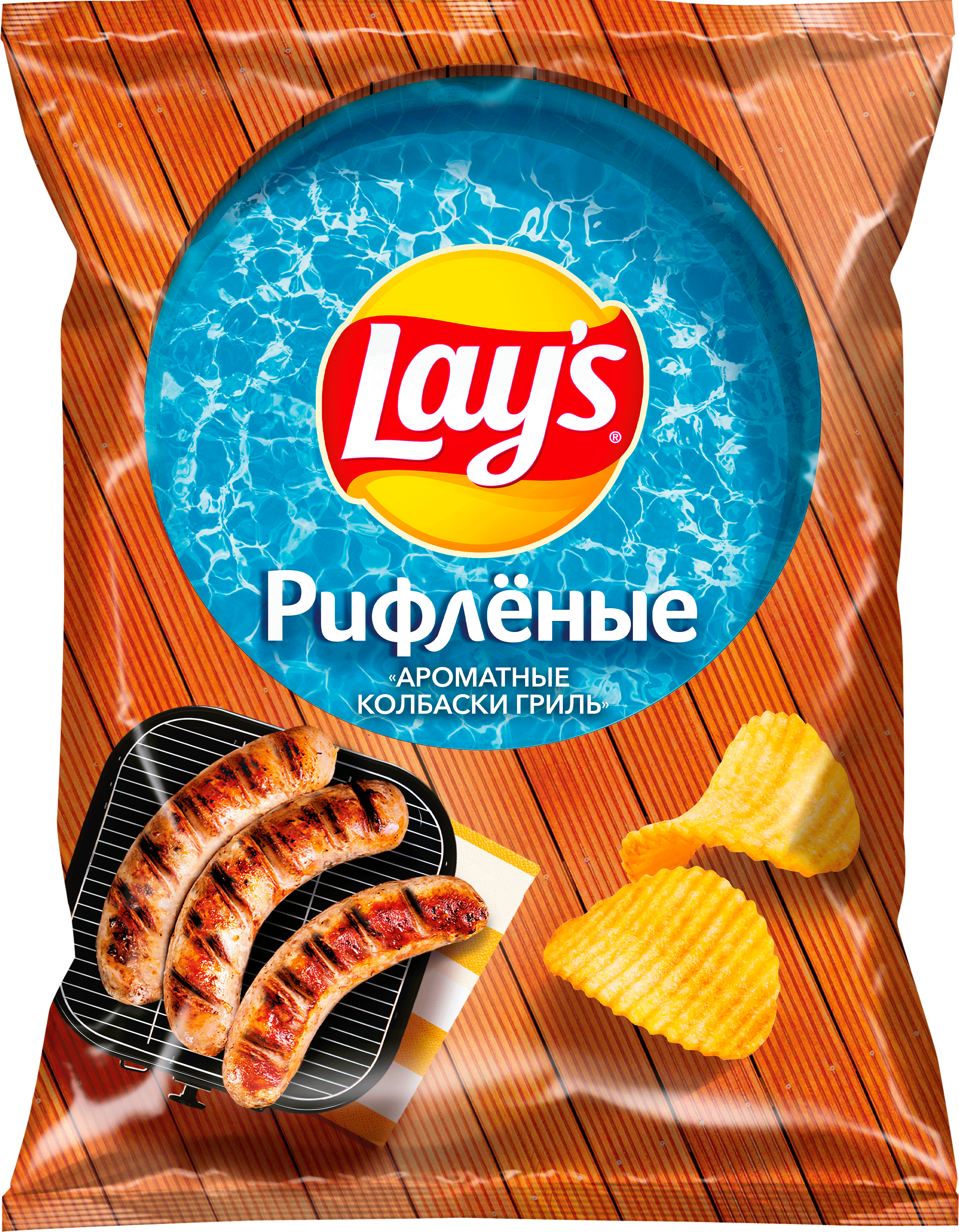 

Чипсы Lays Колбаски гриль