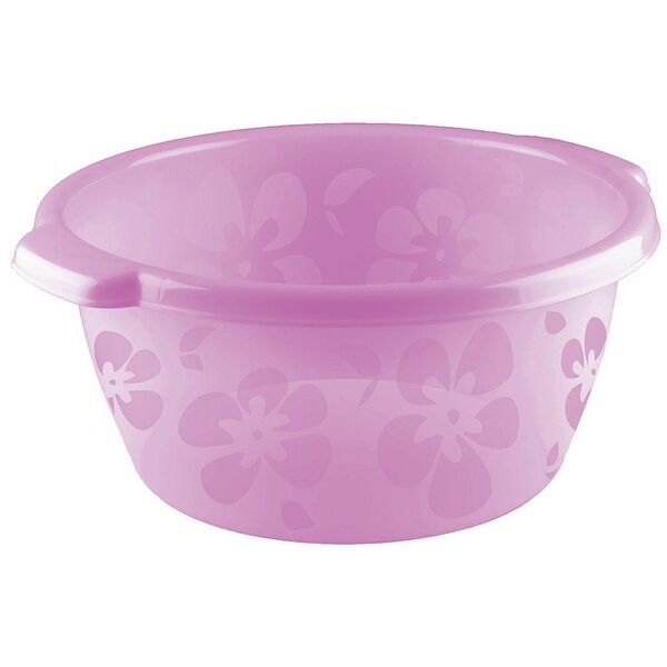 Таз БЫТПЛАСТ, круглый, цвет в ассортименте, пластик, 9,5л