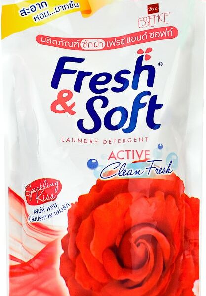 Гель для стирки Lion Thailand Fresh&Soft Искристый Поцелуй 400мл