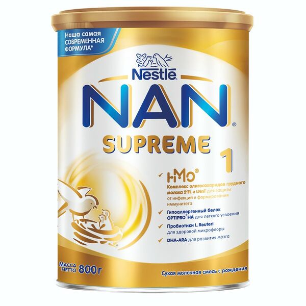 Сухая смесь Nan Supreme с 0 до 12 месяцев