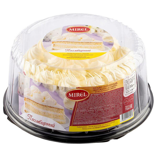 Торт пломбирный 750г Мирель