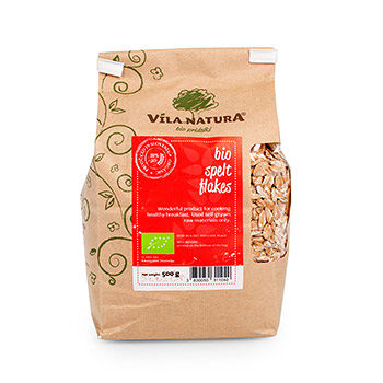 Хлопья спельты (полбы) БИО, Vila Natura
