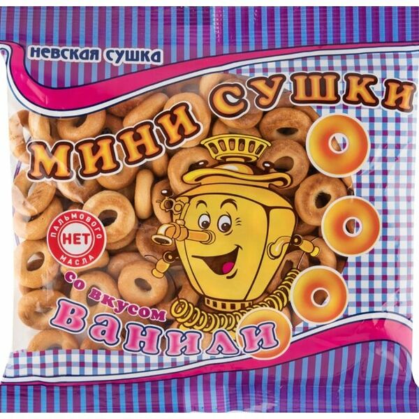 Мини-сушки Невская сушка со вкусом Ванили