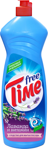 

Средство для мытья посуды FREE TIME Лаванда и витамин Е, 900 г