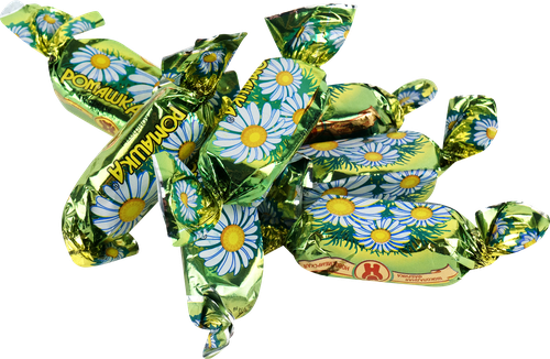 

Конфеты Новосибирская ШФ Ромашка глазированные вес