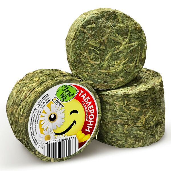 Зверье Мое Таблеронн сено луговое для грызунов с ромашкой