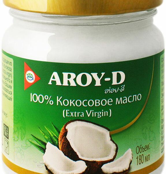 Масло кокосовое Aroy-D Extra Virgin
