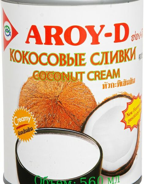 Сливки кокосовые Aroy-D 70% 560мл