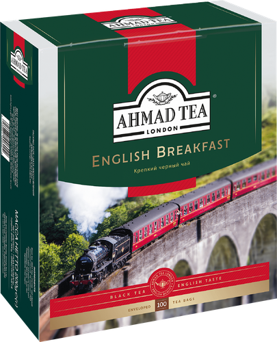 

Чай черный Ahmad Tea English Breakfast в пакетиках 100 шт 200 г