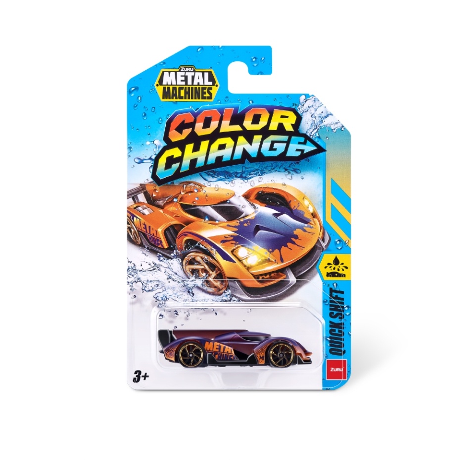 

Игрушка Zuru Metal Machines машинка меняющая цвет 1 шт. цвет и дизайн в ассортименте