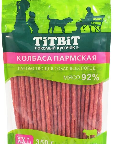 Лакомство для собак TiTBiT Колбаса Пармская 350г