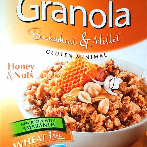 Мюсли хрустящие Emco Гранола мед-орехи